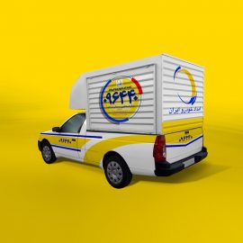 موکاپ وانت آریسان .