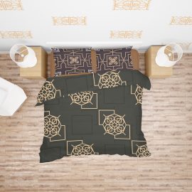 موکاپ تخت دونفره و موکاپ رو تختی در چند زاویه