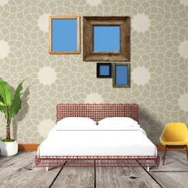 موکاپ کاغذ دیواری,پارکت,قرنیز,قاب عکس وکلی امکانات دیگر
